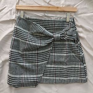 Houndstooth Skirt